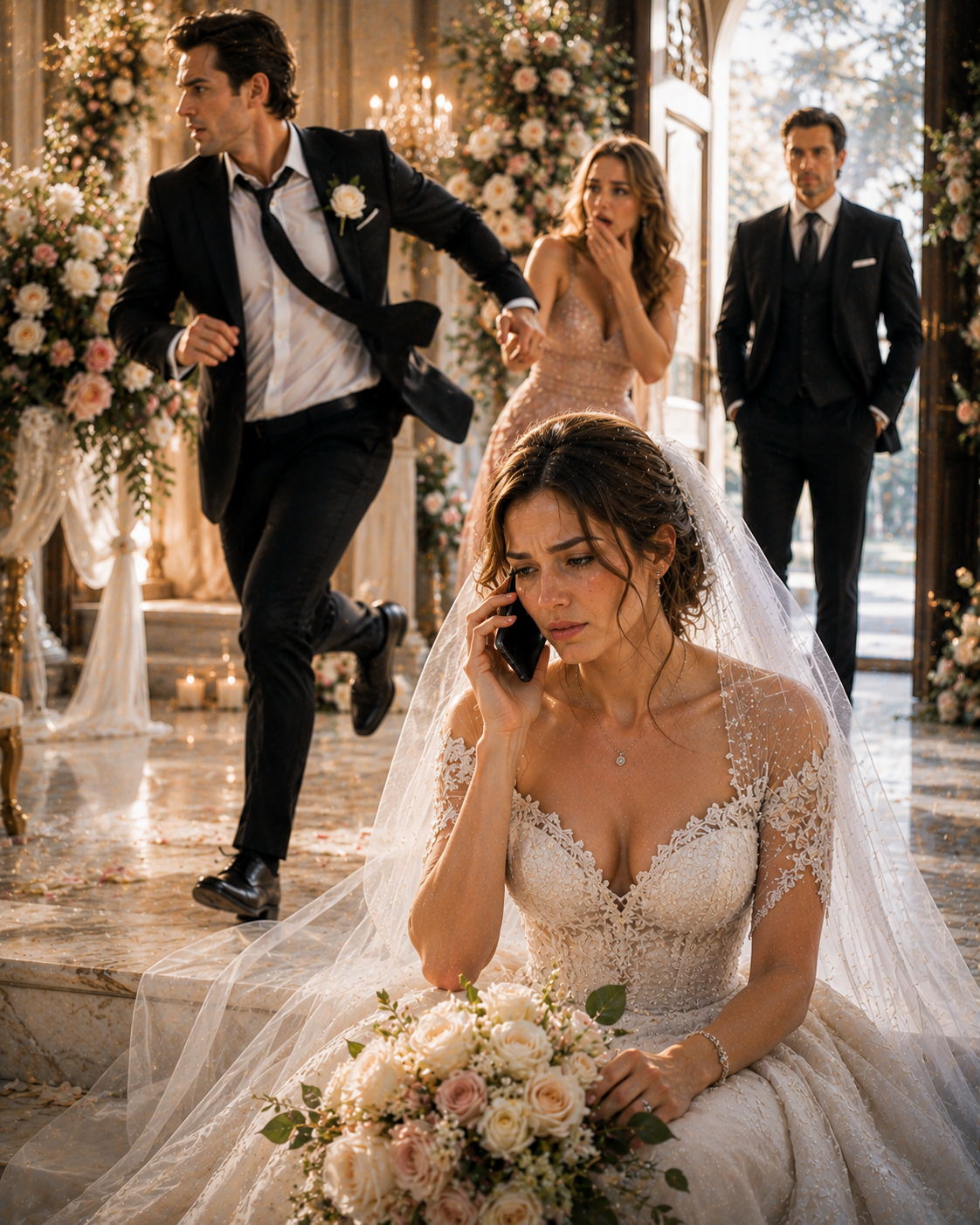 Her Fiancé Abandoned Her at the Altar to Run to Her Sister — Then She Called the Billionaire Who Had Been Waiting Three Years for One Chance to Take His Place.