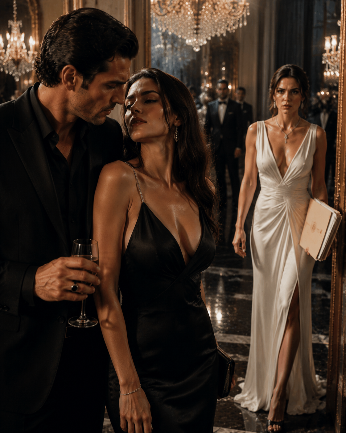 He Let His Mistress Stand Beside Him All Night—Then His Wife Walked In Holding the Papers That Could Destroy His Billion-Dollar Empire.