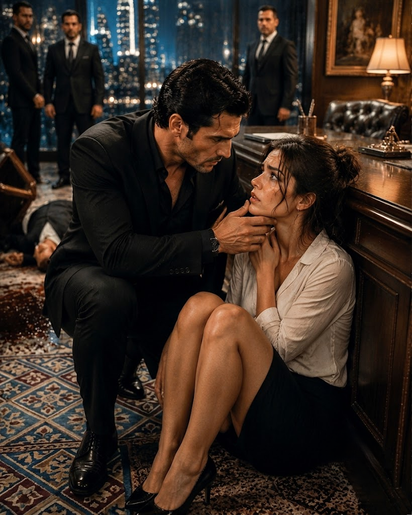 The Mafia Boss Found His Secretary Hiding After She Witnessed a Murder—Then Ordered His Men to Protect the One Witness Who Could Destroy Him.