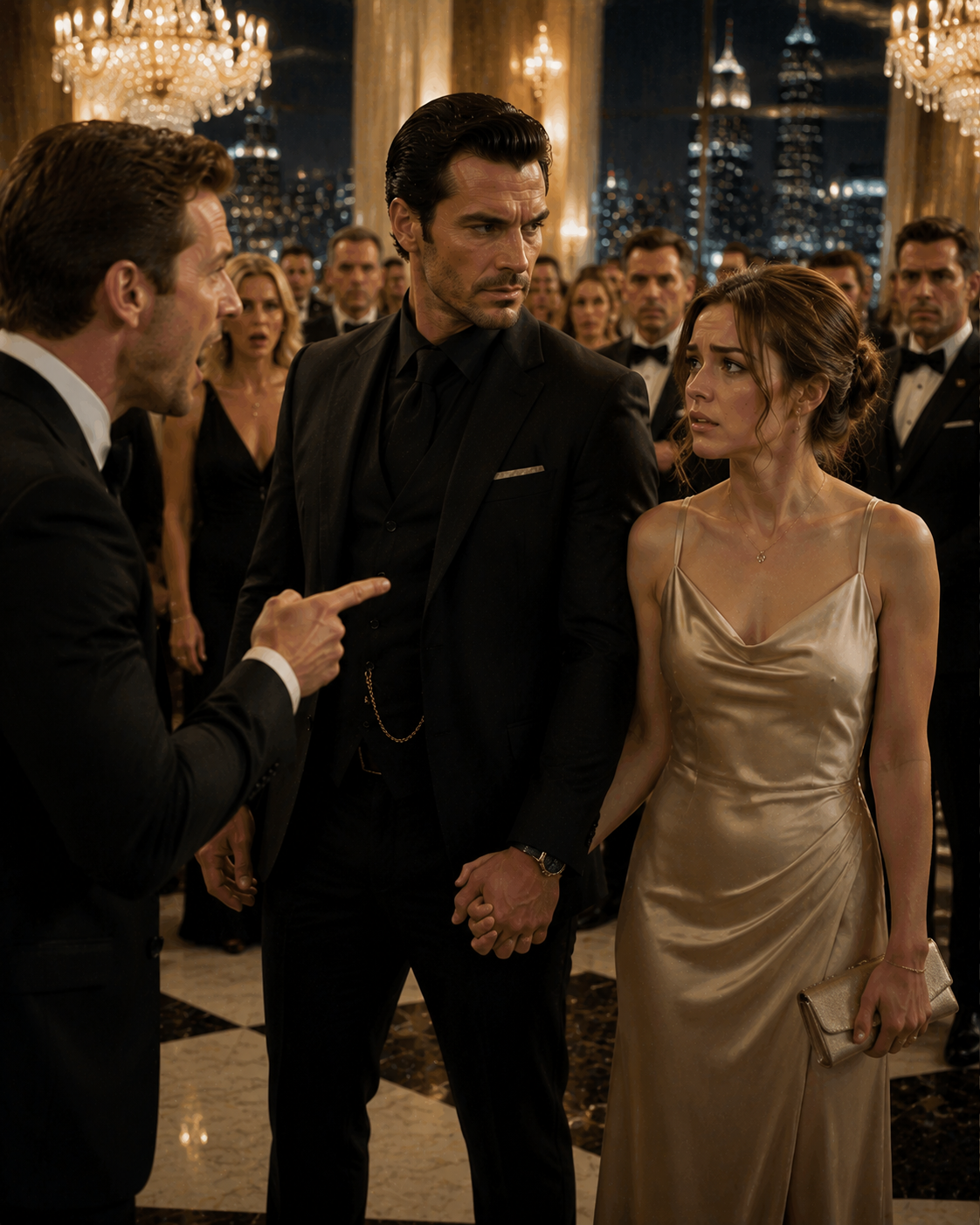 Her Rich Ex Mocked Her in Front of Everyone — Until the Most Feared Man in the City Held Her Hand and Revealed Their Hidden Marriage.