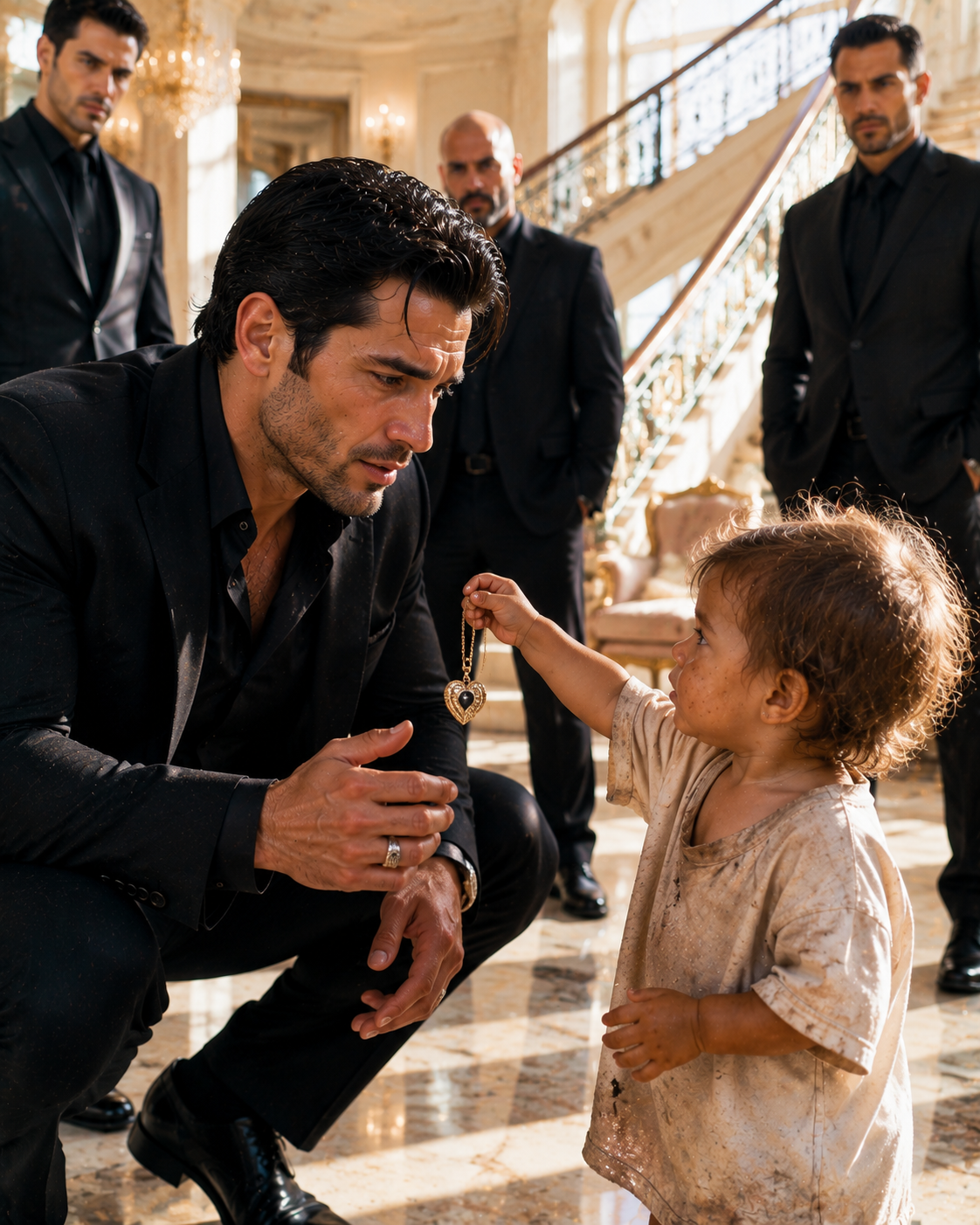 A Mafia Boss Thought His Lover Abandoned Him Forever — Until A Starving Baby Arrived Wearing Her Necklace.