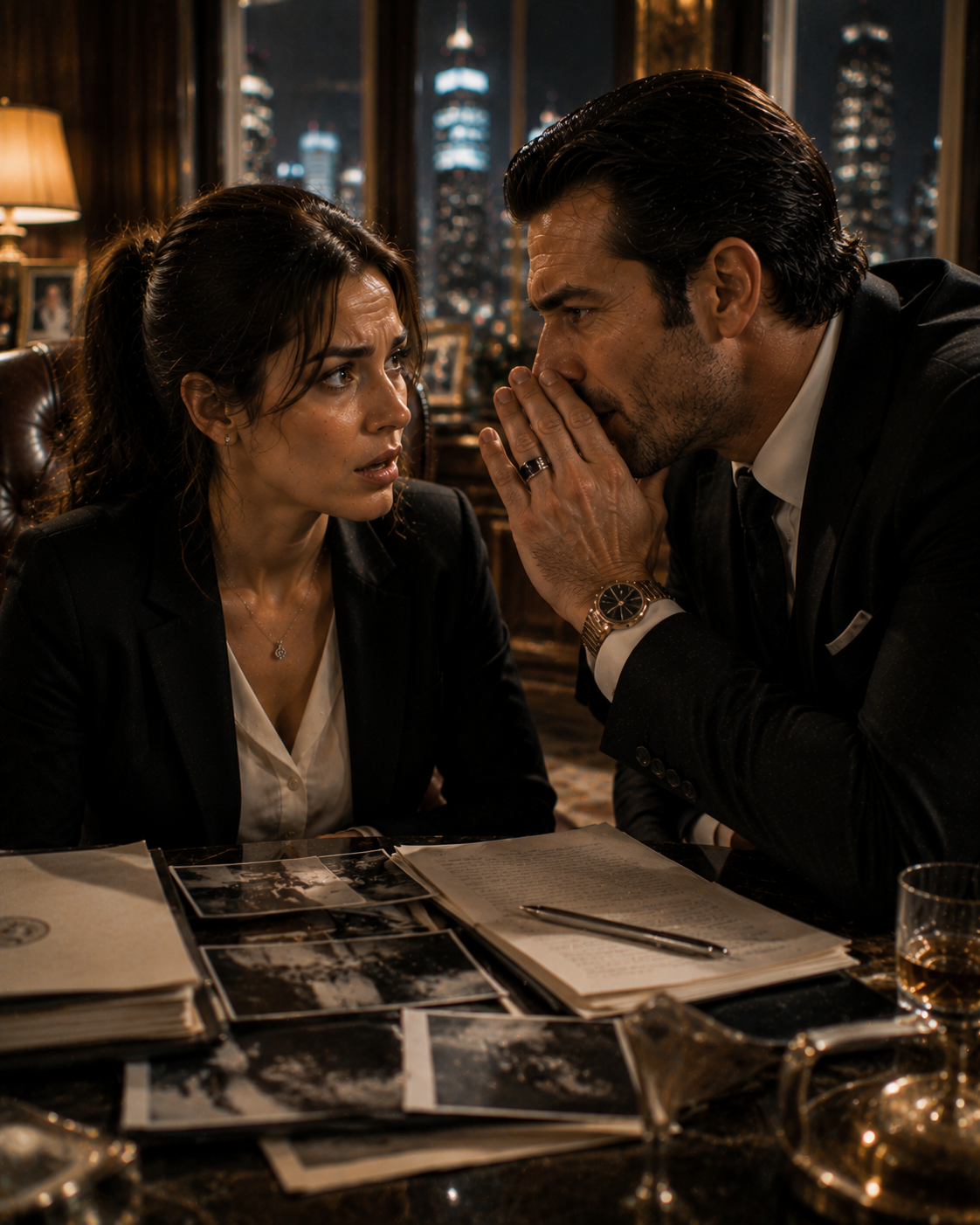 “Your father wasn’t killed by the enemy.” — The billionaire whispered the truth that turned her entire investigation upside down.