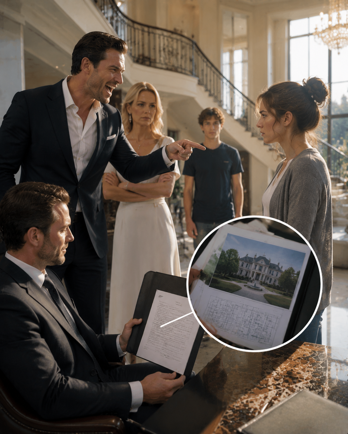 “You think this house belongs to you?” — Her husband laughed, until the lawyer opened the folder that changed everything.