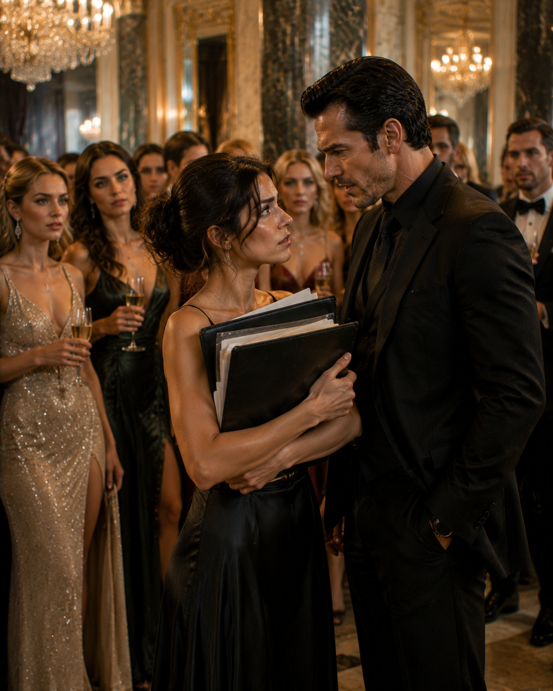A Mafia Boss Ignored Every Beautiful Woman At His Gala — Then Chose The Woman Who Had Enough Evidence To Send Him To Prison.