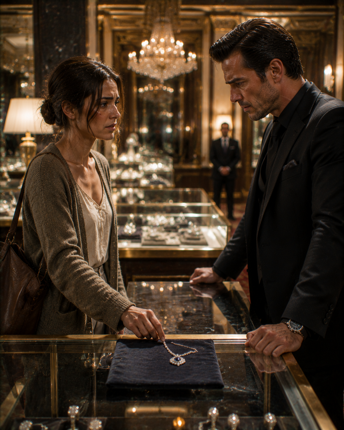 A Mafia Boss Found His First Love Selling Her Family’s Last Jewel — Then Discovered His Own Company Was The Reason She Lost Everything.
