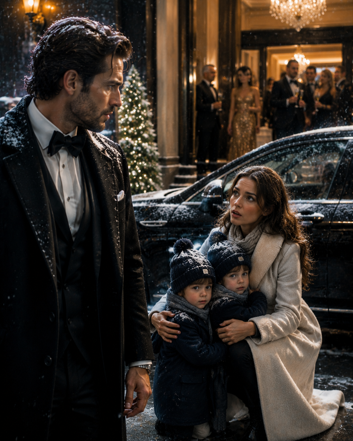 He Walked Away From His Billionaire Party on New Year’s Eve — Then Found the Woman He Lost Raising the Twins He Never Knew Existed.