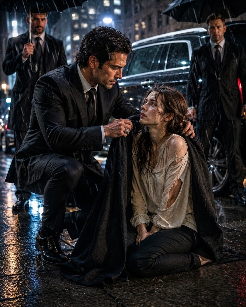 The Mafia Boss Found a Beaten Woman in the Rain — Then Discovered She Was Trapped by the Man Who Had Been Using Her for Months.