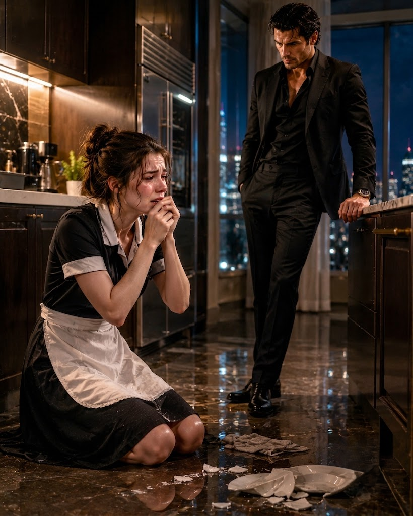 The Mafia Boss Found His Maid Crying in the Kitchen at 3 A.M. — Then She Revealed the Enemy Was Living Under His Own Roof.
