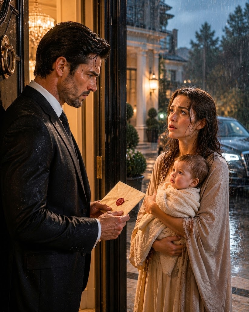 She Arrived at the Billionaire’s Door With Nothing But a Baby and a Secret — Then an Unopened Letter Changed Everything He Believed About Her.