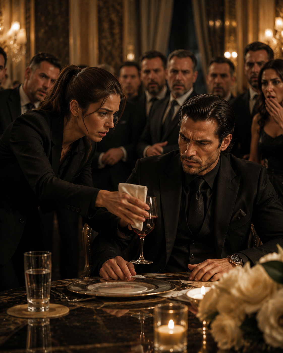 Everyone Ignored His Quiet Secretary — Until She Saved the Mafia Boss From the Poison Meant to Kill Him